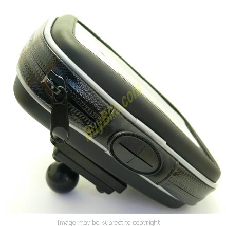 RAM Bike Handlebar Mount RAM-B-149z with ARKON Waterproof Case for the Garmin Nuvi 2360LT (SKU 11107)