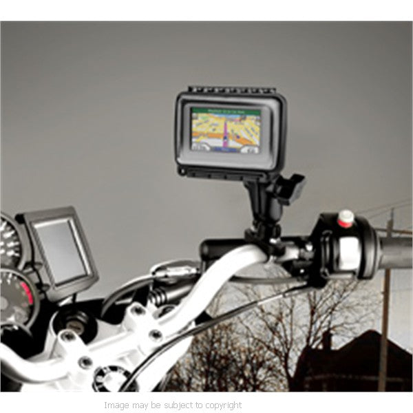 RAM AQUA WATERPROOF BOX for Garmin Nuvi 1490T with Motorcycle, Motorbike, Bike, Bicycle Handlebar Mount RAM-B-149-AQ6U  (SKU 9705)
