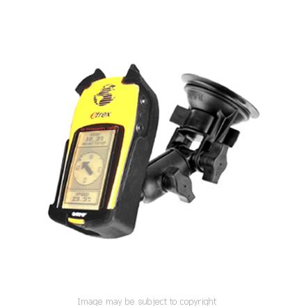 RAM RATCHET - PIVOT SUCTION CUP &amp; MOUNT for the GARMIN eTREX SERIES RAP-B-104-224-GA5U (SKU 4887)