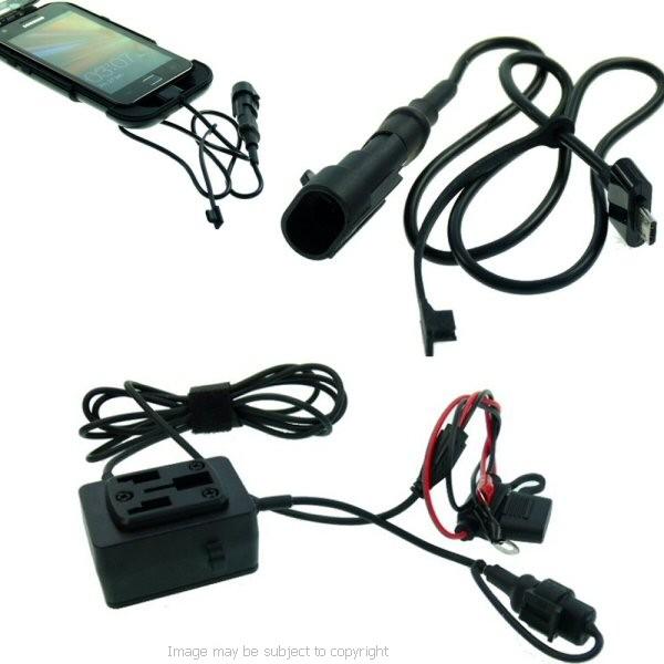 Ultimate Addons Click On Galaxy S2 i9100 Direct to Battery Motorcycle Cable (sku 14936) - BuyBits Ltd UK