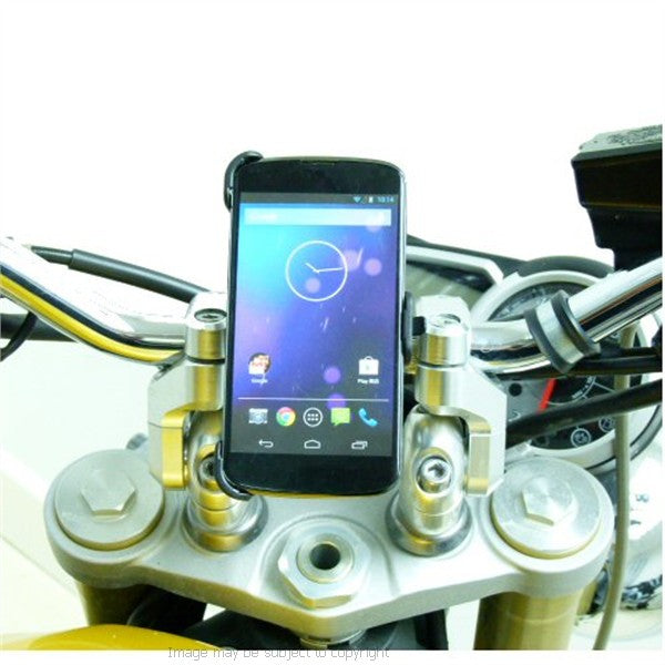 Locking Strap Bike Motorcycle Handlebar Mount for Lg Google Nexus 5 (sku 18766)