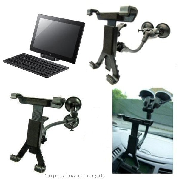 Ultimate Addons Dual Suction Cup Windscreen Mount for the Samsung Series 7 Tablet PC (sku 13480)