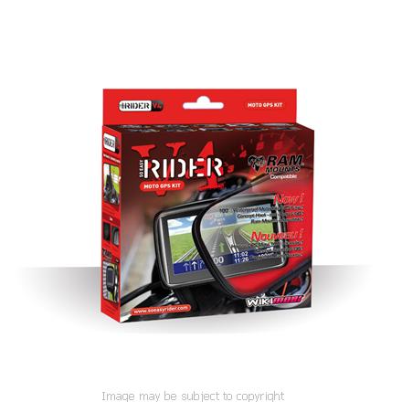 SO EASY RIDER v4 Waterproof Garmin GPS SatNav protective case fits RAM Motorcycle - Motorbike Mounts (SKU 7626)