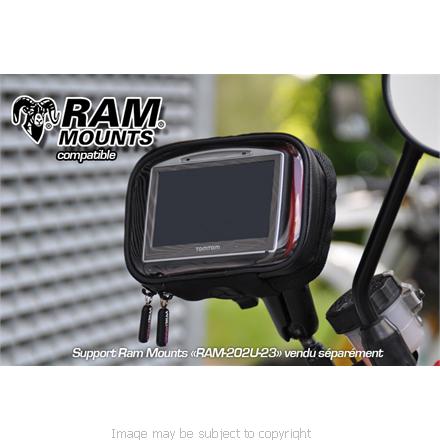 SO EASY RIDER v4 Waterproof TomTom GPS SatNav protective case fits RAM Motorcycle - Motorbike Mounts (SKU 7619)