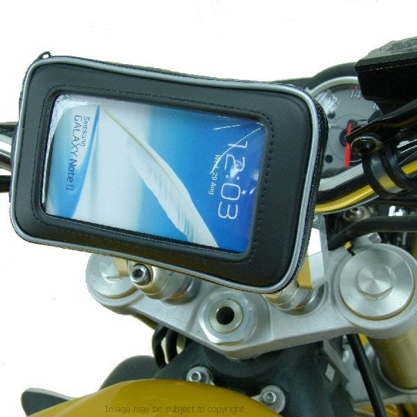 Powered Galaxy Note Motorcycle Handlebar Mount (sku 16161)