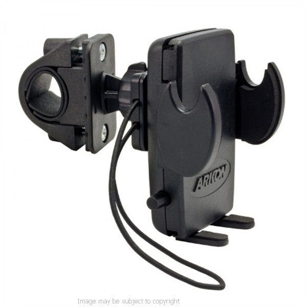 SM432 Mega Grip Bike Mount with Safety Strap for Smartphones Mobile Phones - SKU (19191)
