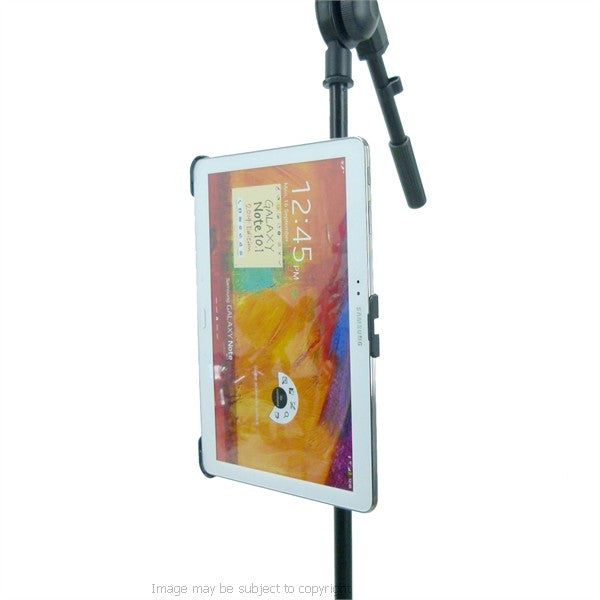 Small Tough-Clamp Music - Microphone Stand Mount for Samsung Galaxy Note 2014 only (sku 19335)
