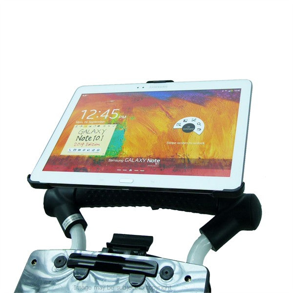 Small Tough-Clamp Golf Trolley Mount for Samsung Galaxy Note 10.1 2014 (sku 19337)