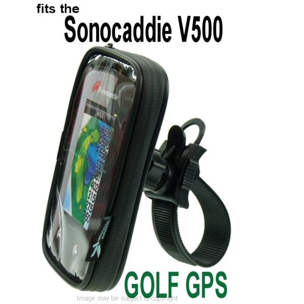 Locking Strap Sonocaddie V500 Golf GPS System Trolley Mount (sku 14265)
