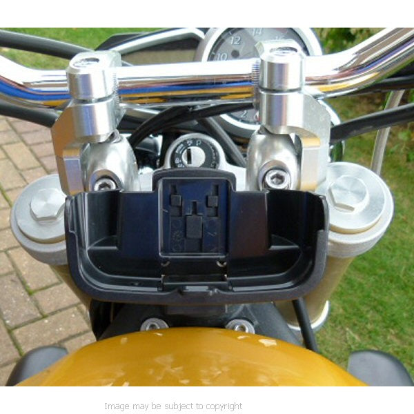 Easy Fit 15mm Motorcycle Bike Fork Stem Yoke Mount for the TomTom Rider 1 (sku 10933)