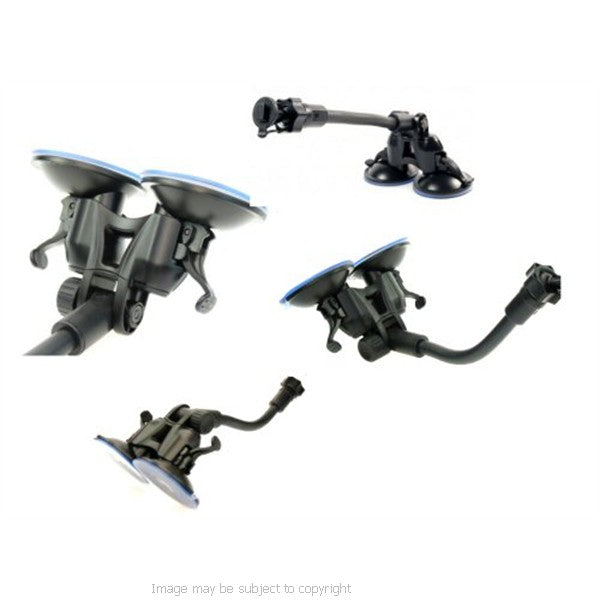 Dual Suction Cup Windscreen Mount for Single slot Cradles &amp; Holders (sku 10088)
