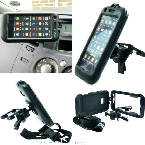 Samsung Galaxy S2 i9100 Swivel Air Vent Tough Case Mount (sku 13979)