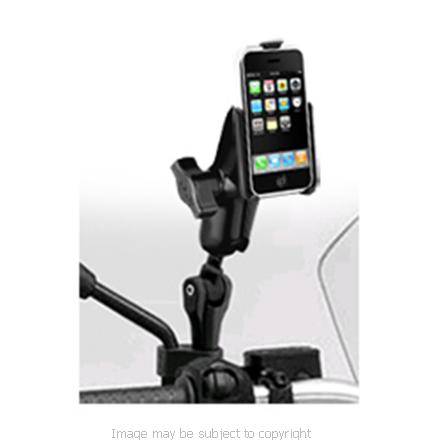 RAM MOTORCYCLE TWIST &amp; TILT MOUNT for the APPLE IPHONE 4G RAM-B-360-AP10U (SKU 9891)