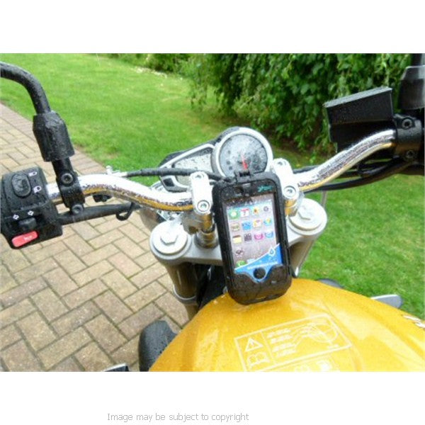 Powered iPhone 4S Motorcycle Yoke Mount Kit 20.5mm-24.5mm (sku 14903)