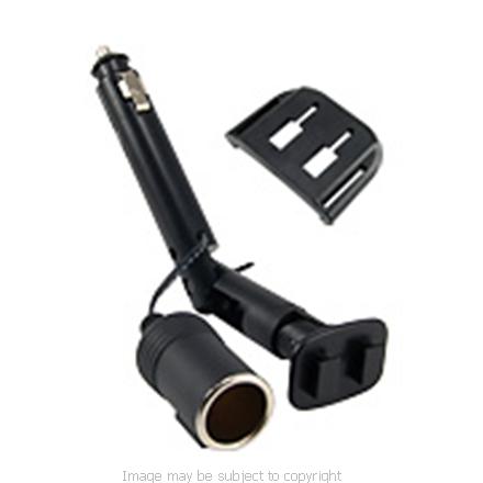 Arkon TTEP121 Lighter Socket Pedestal with Additional Power &amp; Holder for TomTom ONE v2 - New Edition (sku 7322)