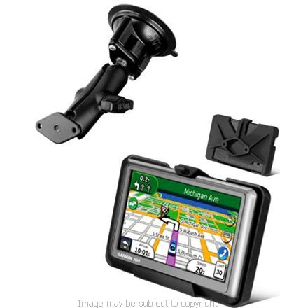 RAM TWIST LOCK SUCTION CUP ARM &amp; HOLDER for the GARMIN NUVI 1490 1490t RAM-B-166-GA35U (SKU 5765)