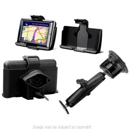 RAM Twist &amp; Lock Suction Cup Mount with LONG Arm &amp; Cradle for the GARMIN NUVI 1690 RAM-B-166-C-GA37U (SKU 7248)