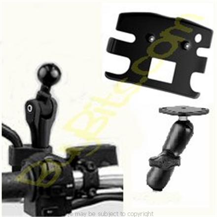 RAM MOTORCYCLE TWIST &amp; TILT MOUNT for the TOMTOM GO 920 920t RAM-B-360-TO6U (SKU 4900)