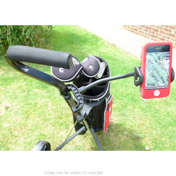 iPhone 4 Holder with Golf Trolley - Cart Mount (sku 11447-10)