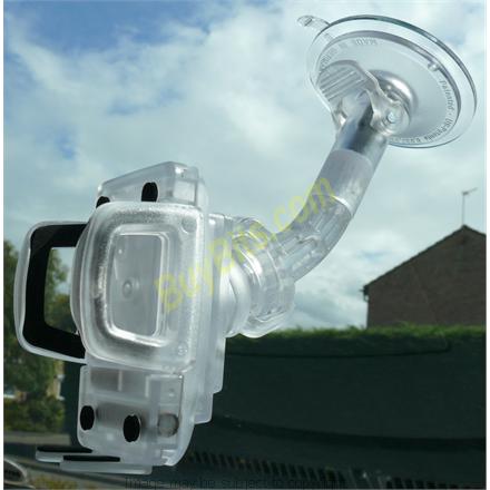 CLEAR ICE ARM with SWIVEL NECK and CLEAR ICE UNIVERSAL MOBILE PHONE CRADLE (SKU 5688)
