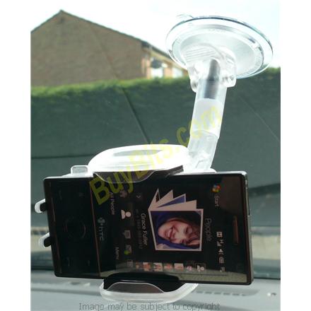 CLEAR ICE ARM with SWIVEL NECK and CLEAR ICE UNIVERSAL MOBILE PHONE CRADLE (SKU 5688)