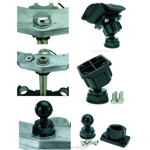 Yoke 50 Alternative Motorcycle Yoke Cap GPS Mount for TomTom Rider 400  (sku 31585)