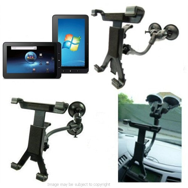 Ultimate Addons Dual Suction Cup Windscreen Mount for the ViewSonic ViewPad 10 Tablet PC (sku 10384)