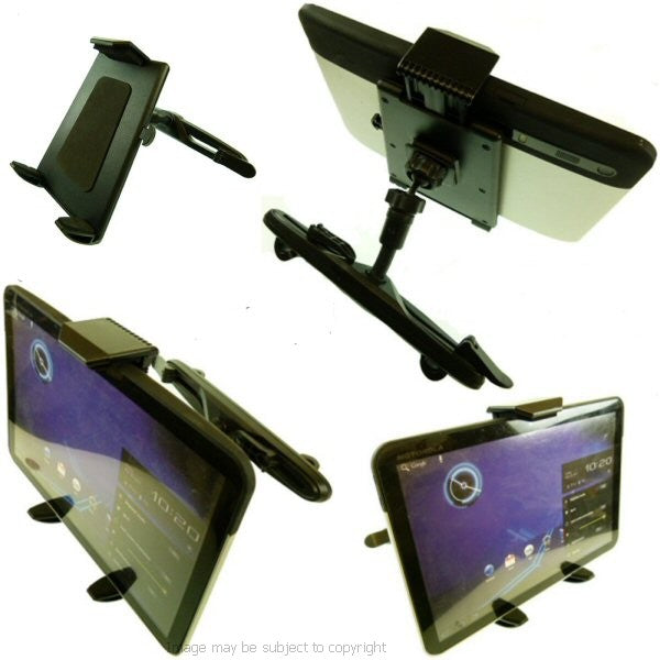 Motorola XOOM Quick Release Car Headrest Tablet Mount (sku 15810)