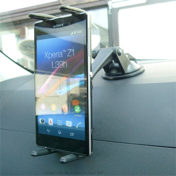 SM679 Slim-Grip Ultra Deluxe Mini Multisurface Sony Xperia Z1 L39h Suction Mount (sku 19169)