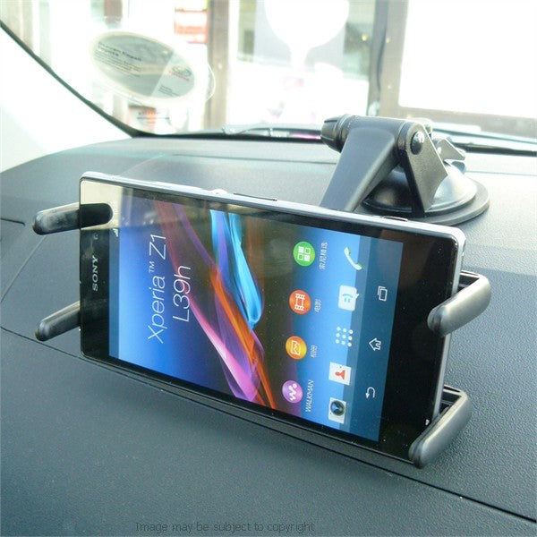 SM679 Slim-Grip Ultra Deluxe Mini Multisurface Sony Xperia Z1 L39h Suction Mount (sku 19169)
