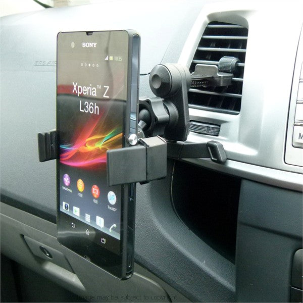 Easy Fit Mobile Grip 2 Vent Mount for Sony Xperia Z L36h Mobile Smartphones (sku 19216)