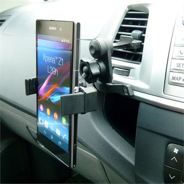 Easy Fit Mobile Grip 2 Vent Mount for Sony Xperia Z1 L39h Mobile Smartphones (sku 19215)