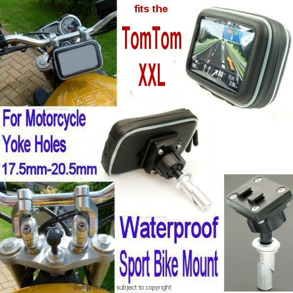 TomTom XXL Motorcycle Yoke Mount - 19mm (sku 14187)