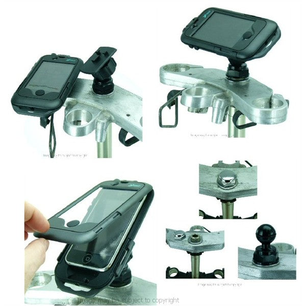 iPhone 3GS Tough Case Motorcycle Yoke Nut Cap Mount 30 (sku 16689)