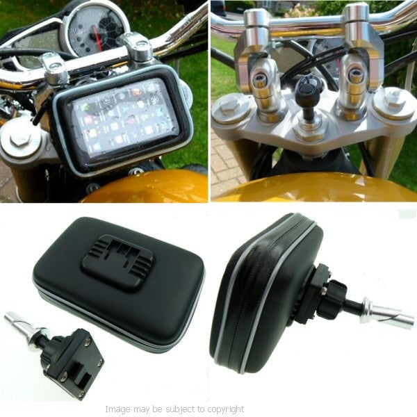 Motorcycle 15mm Fork Stem Yoke Mount for Samsung Galaxy Note (sku 12372)