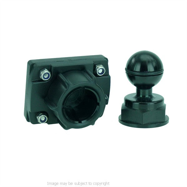 Motorcycle Yoke Cap GPS Mount with 2 Prong Attachment System - Yoke 30 (sku 19371)