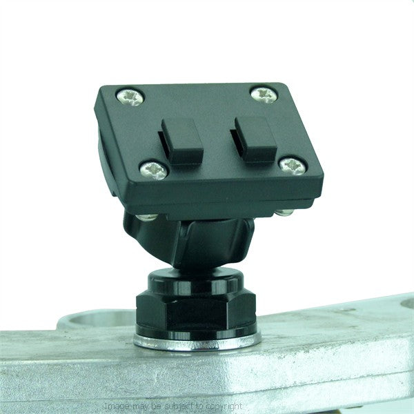 Motorcycle Yoke Cap GPS Mount with 2 Prong Attachment System - Yoke 40 (sku 19370)