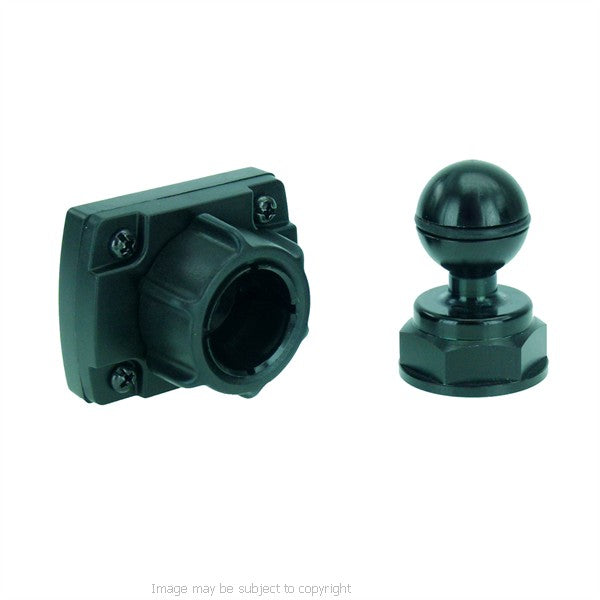 Motorcycle Yoke Cap GPS Mount with 4 Prong Attachment System - Yoke 30 (sku 19360)