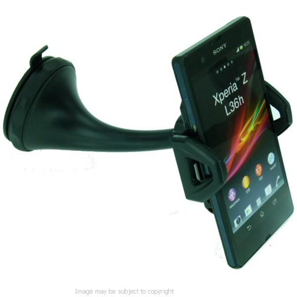 Twist &amp; Lock Suction Car Mount for Sony Xperia Z L36h (sku 17207) - BuyBits Ltd UK