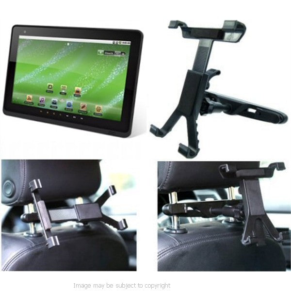 Ultimate Addons Car Headrest Mount fits the ZiiO 10inch Android Tablet (sku 10154)