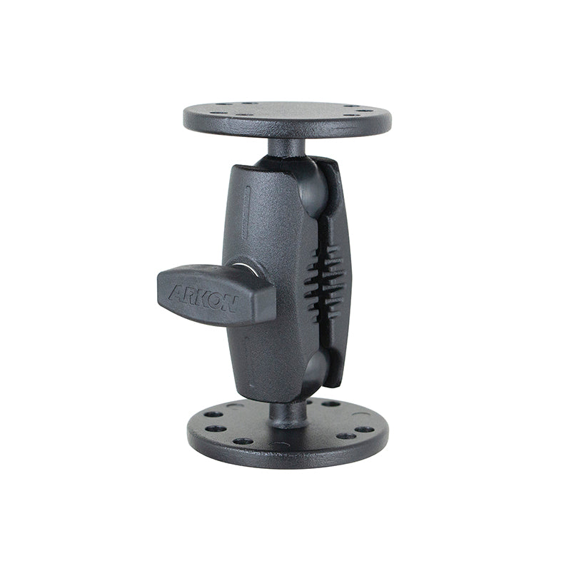 Arkon RMSMET2XCM 4-Inch Heavy Duty Metal 4-Hole AMPS Mount (sku 59206)