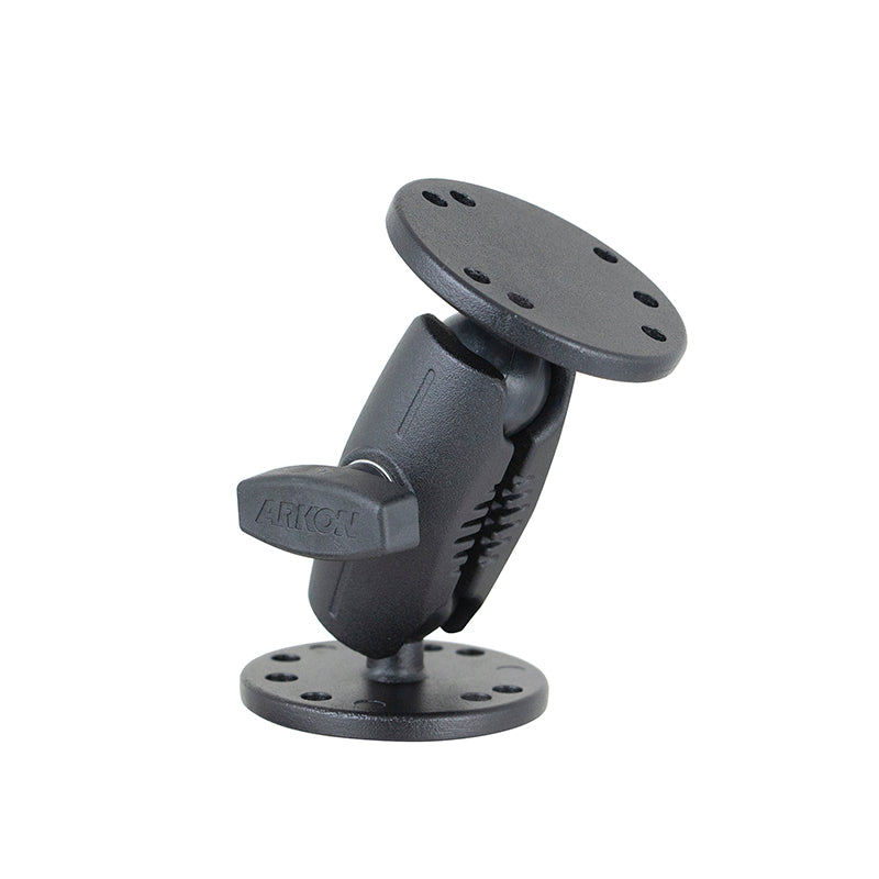 Arkon RMSMET2XCM 4-Inch Heavy Duty Metal 4-Hole AMPS Mount (sku 59206)