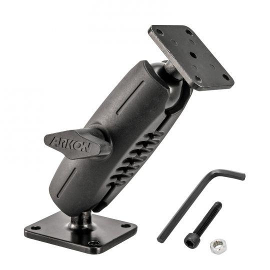 Arkon RM2XAMPS-MET-SH Heavy-Duty Metal AMPS Mount with Security Hardware for Retail and Fleets (sku 50223) - BuyBits Ltd UK