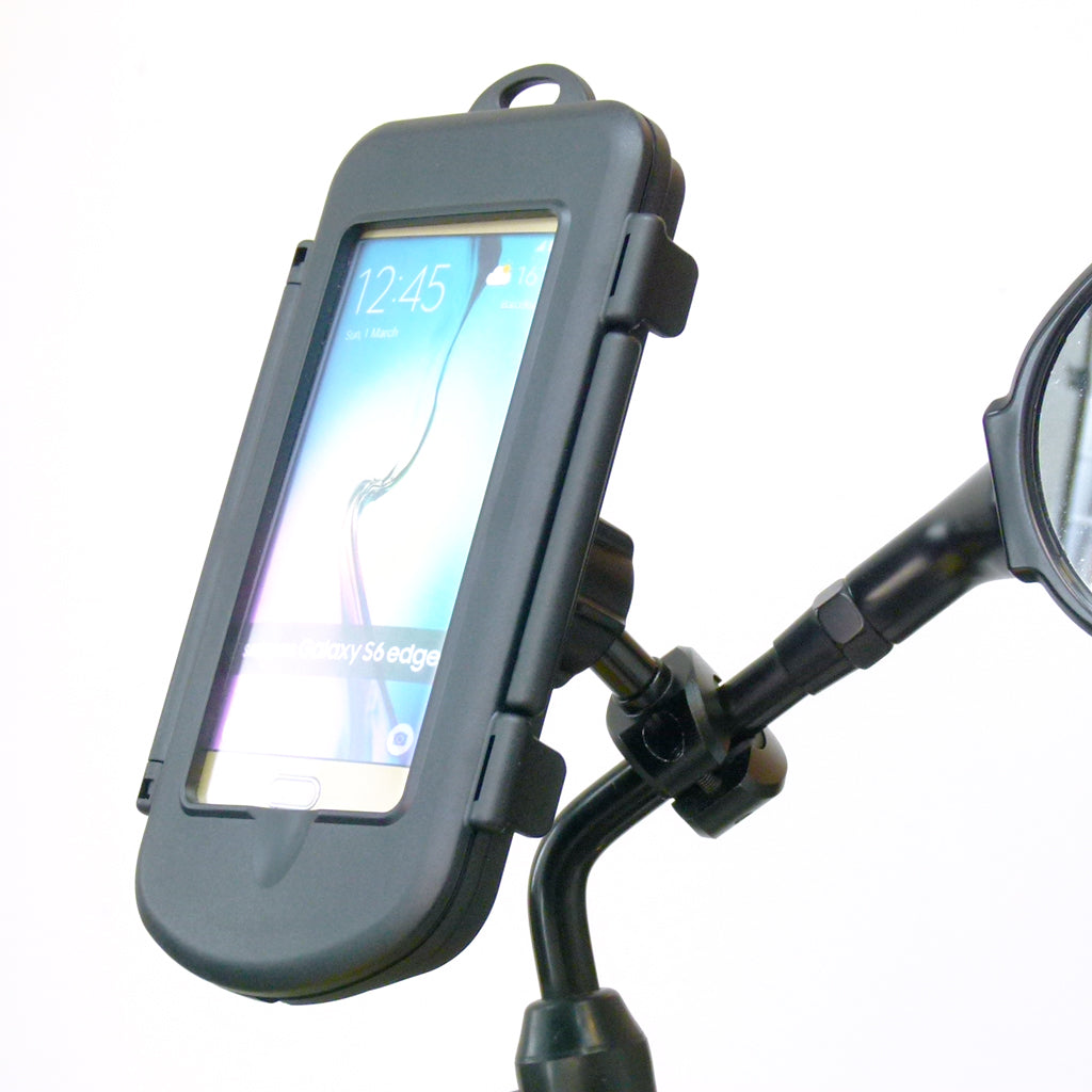 Mirror Mount &amp; Waterproof Case for Samsung Galaxy S6 Edge (sku 31351)