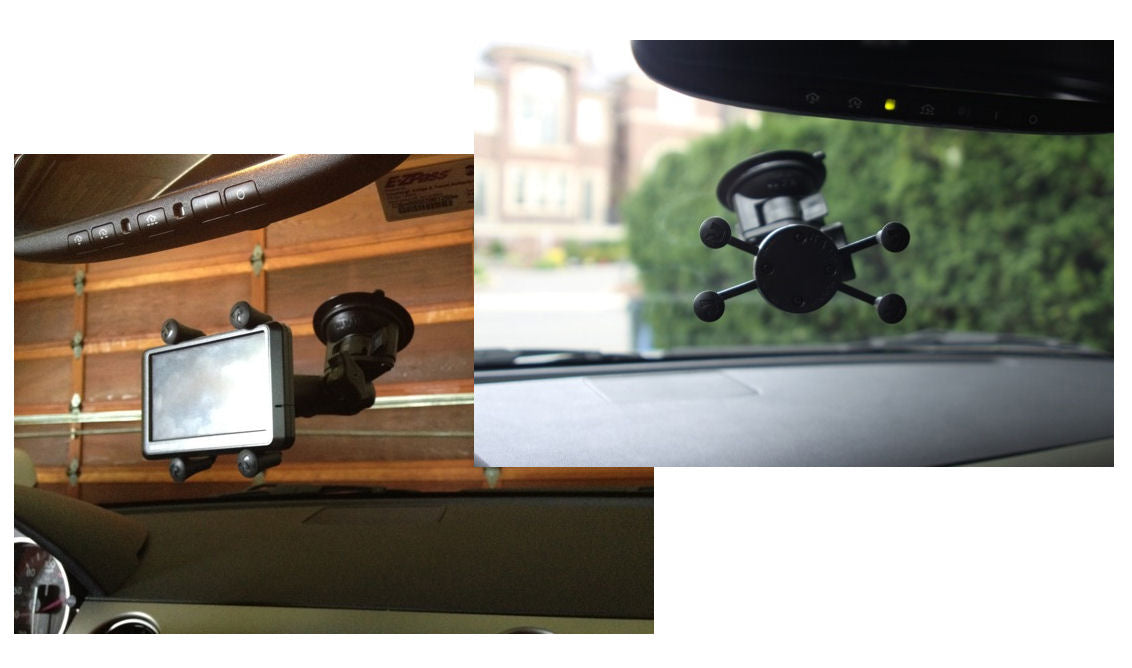 RAM-B-166-UN7 Universal X-Grip Phone Holder Twist Lock Suction Cup (sku 18977)