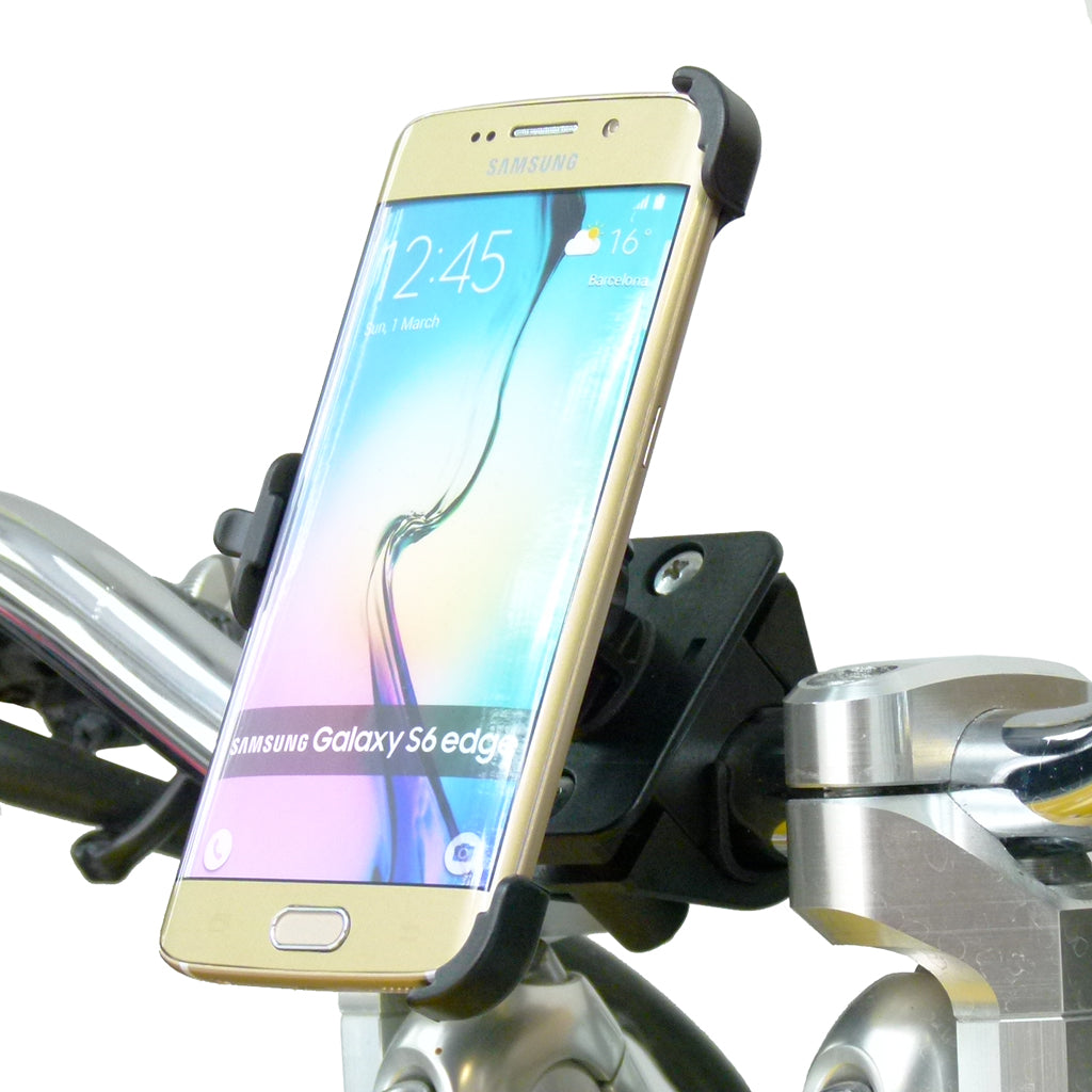 Dedicated Motorcycle Bike Handlebar Mount for Samsung Galaxy S6 Edge (sku 31389)