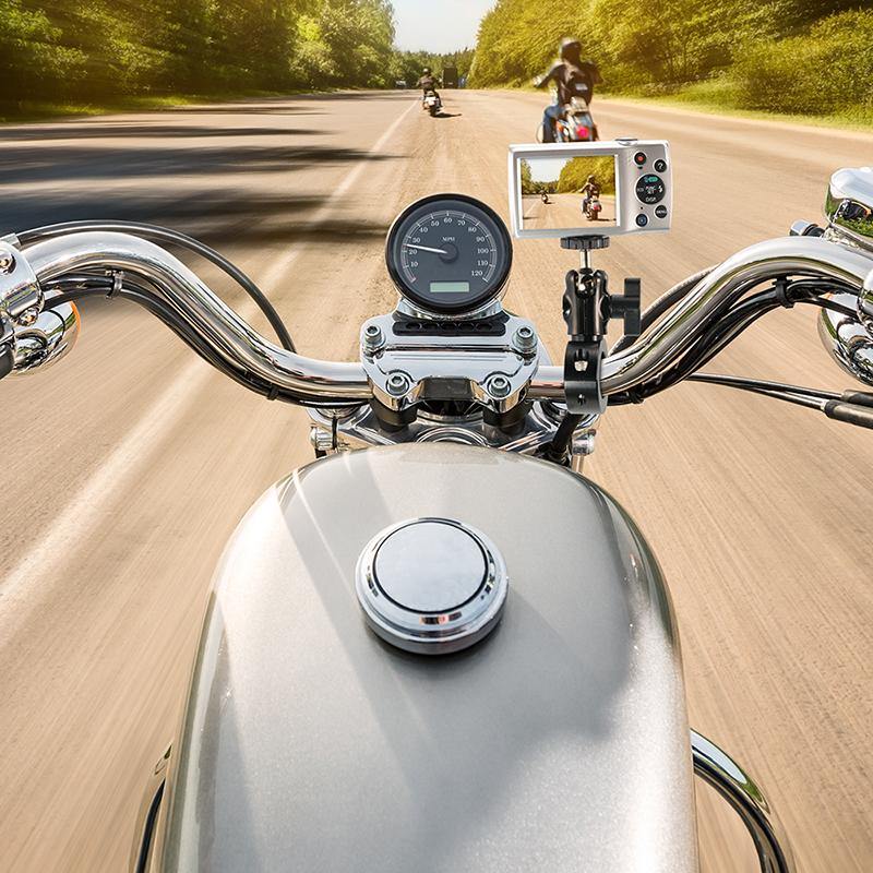 Arkon MC4B1420 Premium Aluminum Motorcycle Handlebar Camera Mount (sku 56016) - BuyBits Ltd UK