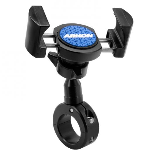Arkon RVMC2B RoadVise Motorcycle Phone Mount - Black Aluminum (sku 42710)