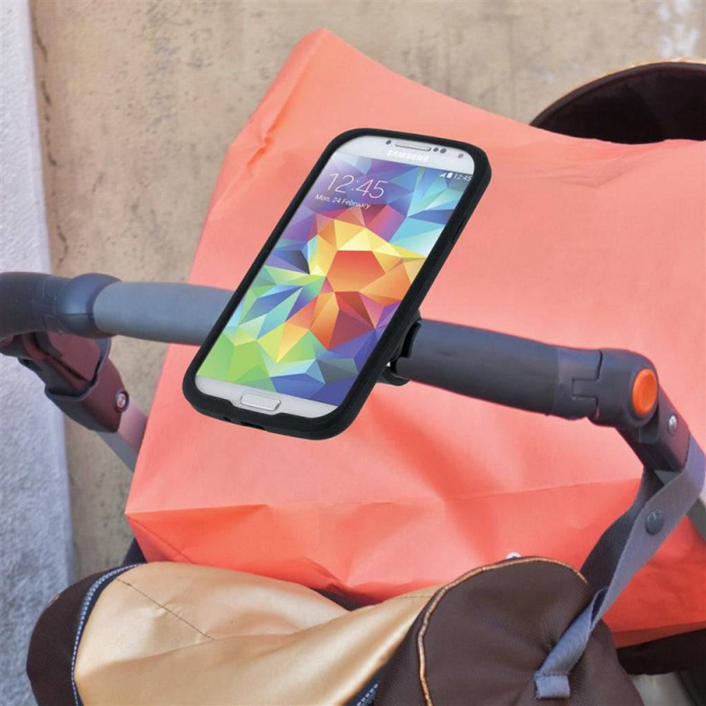 Tigra Fitclic Stroller - Trolley Strap Mount with RainGuard for iPhone X (sku 41619)
