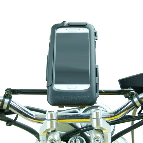 IPX4 Waterproof Galaxy S4 Motorcycle Bike Crossbar Rail 8-16mm Mount (sku 18969)